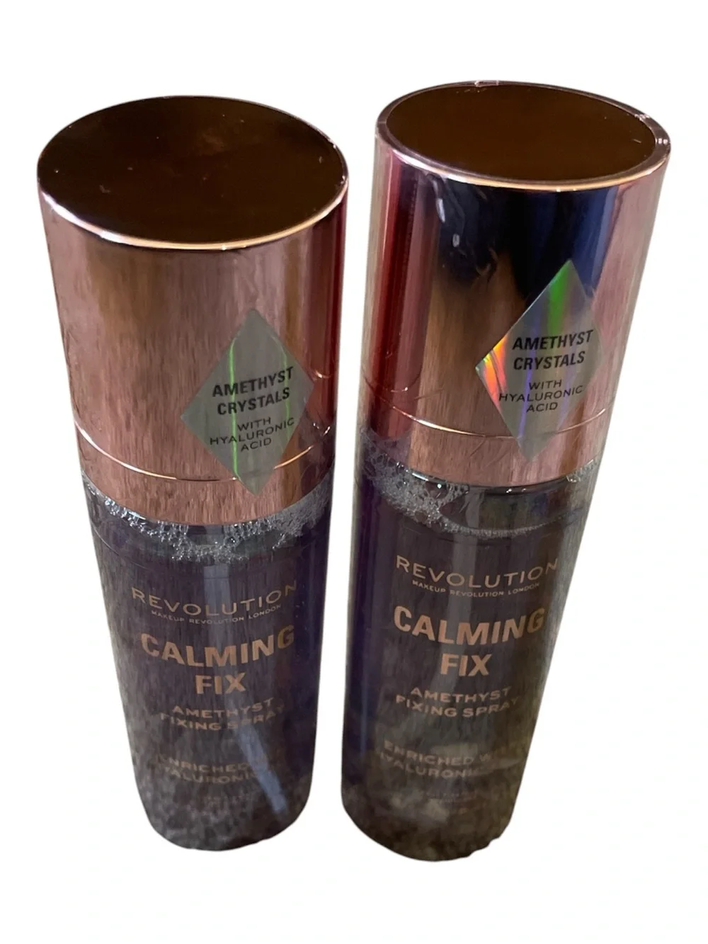 Revolution Calming Fix Amethyst Fixing Spray - bundle of 2